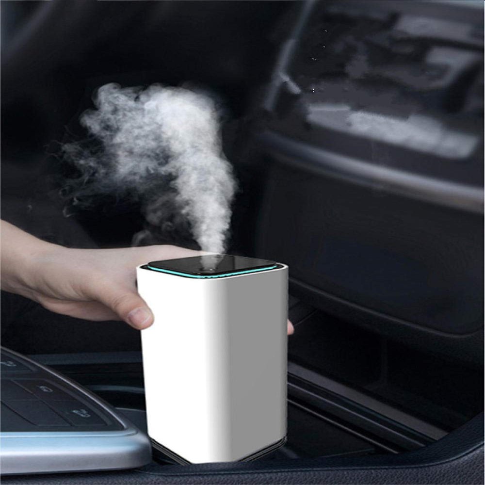 For Bedroom Home Mist Humidifiers For Portable Mini Silent Humidifier, Home Bedroom Car Aromatherapy Essential Oil Humidifier, Spray Purifying Air Freshener-White