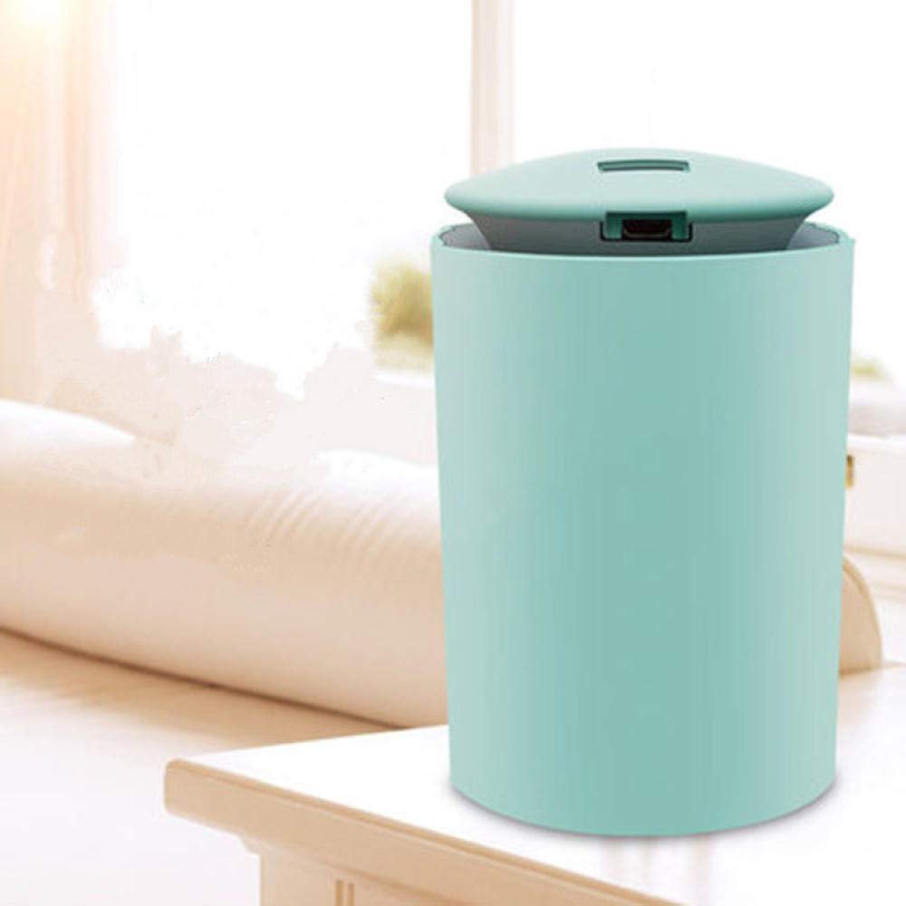 For Bedroom Home Mist Humidifiers For Home Bedroom Usb Humidifier Car Desktop Humidifier Purifying Silent Air Aromatherapy Atomizer Moisture Meter Night Light-Green