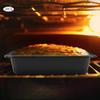 2pcs Square Baking Pan, Nonstick Carbon Steel Cheesecake Brownie Baking Mould for Home Kitchen Oven, 8.9 x 8.9 in view 2