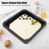 2pcs Square Baking Pan, Nonstick Carbon Steel Cheesecake Brownie Baking Mould for Home Kitchen Oven, 8.9 x 8.9 in view 3