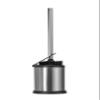 Croydex Auto Closing Toilet Brush, Chrome, H 385mm x W 144mm x D 114mm view 2