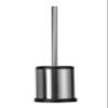 Croydex Auto Closing Toilet Brush, Chrome, H 385mm x W 144mm x D 114mm view 3