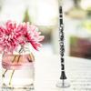 16cm Clarinet Model, Metal Clarinet Model Display with Holder and Box, Suitable For Desk Decoration And Ornaments view 3