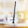 16cm Clarinet Model, Metal Clarinet Model Display with Holder and Box, Suitable For Desk Decoration And Ornaments view 4