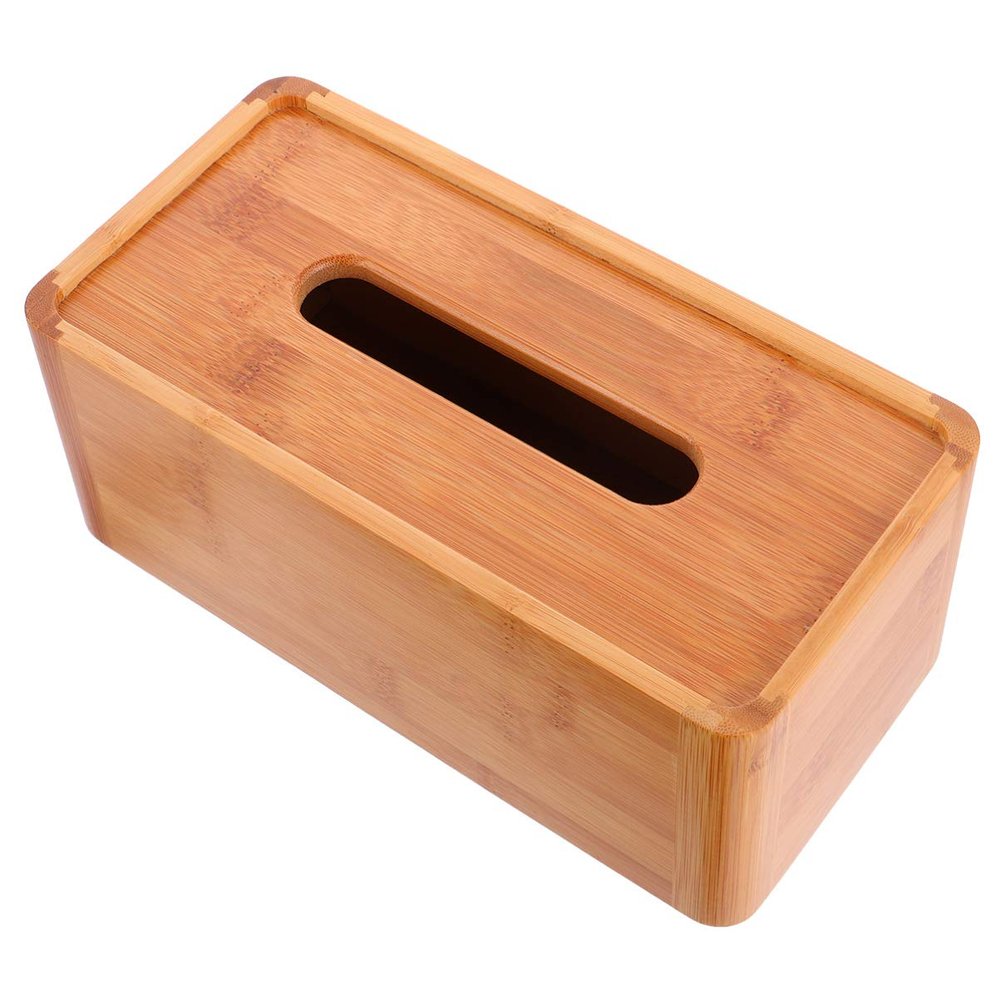 1 Pc Box Wooden Tissue Box Facial Tissue Holder Facial Paper Holder Home Tissue Case Tissue Container
