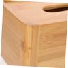 1 Pc Box Wooden Tissue Box Facial Tissue Holder Facial Paper Holder Home Tissue Case Tissue Container view 4