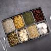 Seasoning Box Set, 8-Grid Stainless Steel Seasoning Box Condiment Storage Containers Jar Kitchen Utensils view 3