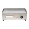 Commercial Flat Top Grill 110V 3000W 21.3x11.8in Electric Countertop Griddle, Non-stick Stainless Steel Teppanyaki Flat Top Grill, Thermostatic Control 122-572 for Restaurants view 2