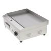 Commercial Flat Top Grill 110V 3000W 21.3x11.8in Electric Countertop Griddle, Non-stick Stainless Steel Teppanyaki Flat Top Grill, Thermostatic Control 122-572 for Restaurants view 3
