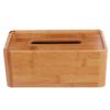 1pc Natural Tissue Holder Stylish Facial Storage Box for Home Office Travel Capacity Design view 1