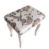 ALoveTree 2PCS Stool Covers Rectangle Stretch Chair Seat Slipcover Breathable Saddle Seat Counter Stool Cover Style 8 view 1
