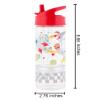 Stephen Joseph, Kids Sip and Snack Water Bottle, 12 oz Tritan BPA Free, Drink and Snack Bottle for Girls & Boys, Back to Water Bottle, Space view 4