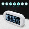 DreamSky Alarm Clocks for Bedrooms, Auto Set Digital Desk Clock for Bedside Nightstand, Electric Clock with Dimmable Brightness Dimmer, Auto DST, USB Port, Date, Temperature, Snooze view 2