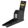Wall Mount Height Measuring Tape, Metric 2mx2.5cm Width Retractable Elasticity Tape Ruler for Measuring Kids Height Boys Girls(Black) view 1