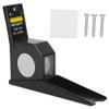 Wall Mount Height Measuring Tape, Metric 2mx2.5cm Width Retractable Elasticity Tape Ruler for Measuring Kids Height Boys Girls(Black) view 4