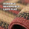 Highland Jute Braided Runner Rug 22x72 - Multicolor Braided Rug Runners to Use in Kitchen & Entryway view 3