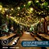 Joiedomi Clear Christmas String Lights Indoor,400(4x100) Mini White Fairy Light,85.6 FT Lighting Decor for Patio Dorm Classroom Bedroom Holiday Wedding Party Garland Birthday Festival,Green Wire view 2
