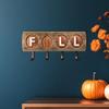 Northlight Fall Pumpkin Keyholder Harvest Wooden Wall Sign - 20" view 2