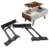 1 Pair Coffee Table Lift Mechanism Hinges, 50kg/100lb Folding Coffee Table Top Lifting Frame Hardware Furniture for Furniture, Hinges, Brackets, Custom Table view 3