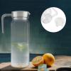 1100ml Water Pitcher with Lid, Plastic Pitcher Cold Water Kettle Juice Water Beverage Juice Containers for Hot & Cold Beverages, Iced Tea, Coffee, Sangria, Juice & Milk (1PCS, 1100ml) view 3