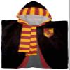 Jay Franco Harry Potter Gryffindor Kids Bath/Pool/Beach Hooded Poncho - Super Soft & Absorbent Cotton Towel, Measures 28 x 28 Inches (Official Harry Potter Product) view 2