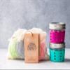 JarJackets Silicone Mason Jar Protector Sleeve - Fits 4oz Jelly Jars | Package of 6 | Multicolor (Multicolor, 6) view 4
