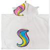 Jay Franco Nickelodeon JoJo Siwa Unicorn Kids Bath/Pool/Beach Hooded Poncho - Super Soft & Absorbent Cotton Towel, Measures 22 x 22 Inches (Official Nickelodeon Product) view 2