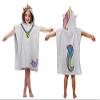 Jay Franco Nickelodeon JoJo Siwa Unicorn Kids Bath/Pool/Beach Hooded Poncho - Super Soft & Absorbent Cotton Towel, Measures 22 x 22 Inches (Official Nickelodeon Product) view 3