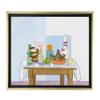Creative Mark Illusions Floater Frame For 3/4" Deep Canvases - 11x14 Gold/Walnut - No Glass or Backing - Wood Composite Floating Illusion Frame for Canvas Paintings- With Hanging Hardware view 2
