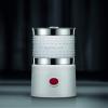 Bistro 13.5oz Bistro Barista Electric Milk Frother, Automatic Temperature Control, Boil-Dry Protection, White view 2