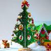 JOYIN Christmas 24 Days Countdown Advent Calendar with a Tabletop Wooden Christmas Tree and 28 Ornaments Snowman Santa Decorations for Boys, Girls and Kids Party Favors, Classroom Prizes, Xmas Gift view 3