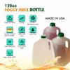 [48 PACK] Empty Plastic Gallon Juice Bottles with Tamper Evident Caps 128 OZ - Smoothie Bottles - Ideal for Juices, Milk, Smoothies, Picnic's and even Meal Prep by EcoQuality Juice Containers view 2
