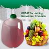 [48 PACK] Empty Plastic Gallon Juice Bottles with Tamper Evident Caps 128 OZ - Smoothie Bottles - Ideal for Juices, Milk, Smoothies, Picnic's and even Meal Prep by EcoQuality Juice Containers view 4