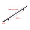 Pangocho Modern Black 2" 24" Stainless Steel Pull Handle, Kitchen Cabinet Handle view 2