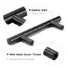 Pangocho Modern Black 2" 24" Stainless Steel Pull Handle, Kitchen Cabinet Handle view 3