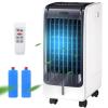 GOFLAME Evaporative Air Cooler, Bladeless Fan with 3 Mode and 3 Wind Speed Settings, Air Humidifier with 6L Water Tank, Quiet Operation, 8-hour Time Setting w/Remote Control, Ideal for Home and Office view 1