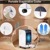 GOFLAME Evaporative Air Cooler, Bladeless Fan with 3 Mode and 3 Wind Speed Settings, Air Humidifier with 6L Water Tank, Quiet Operation, 8-hour Time Setting w/Remote Control, Ideal for Home and Office view 4