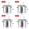 YUEWO 12-160L Fermentation Barrel Wine Barrel 201 Stainless Steel Fermentation Tank Wine Steaming Wine Storage Bucket (22L) view 3