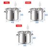 YUEWO 12-160L Fermentation Barrel Wine Barrel 201 Stainless Steel Fermentation Tank Wine Steaming Wine Storage Bucket (22L) view 4