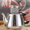 2 Liter Teapot with Infuser, Stainless Steel Tea Water Kettle for Stovetop Gas Stoves Induction Cookers view 2