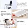 04 Kitchen Knife Holder Kitchen Storage Rack Large Capacity Cutlery Organizer Safe view 4