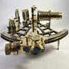 Dew Drops Decor Brass Hand-Made 9" Sextant | Nautical Working Sextant | Marine NAVIGATIONAL Ship Instrument | Working Brass Sextant view 1