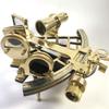 Dew Drops Decor Brass Hand-Made 9" Sextant | Nautical Working Sextant | Marine NAVIGATIONAL Ship Instrument | Working Brass Sextant view 4