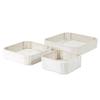 47th & Main Creative Brands Square Nested Trays, Set of 3, Natural Wood view 2