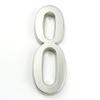 1Pc 0-9 House Numbers Plaques, 10.1cm/4inch Zinc Alloy Numeral Door Signs, Hotel/House/Garden/mailbox/office/Business Shop Numbers Plate Sign (Color : 8) view 1