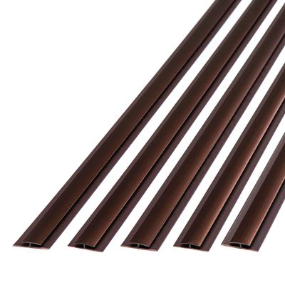 FASDE 47 in. Decorative Vinyl Divider Trim Oil-Rubbed Bronze (5 Pack)