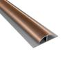 FASDE 47 in. Decorative Vinyl Divider Trim Polished Copper (5 Pack) view 2