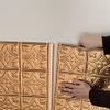 FASDE 47 in. Decorative Vinyl Divider Trim Polished Copper (5 Pack) view 4