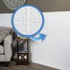 FASDE 47 in. Decorative Vinyl Divider Trim Gloss White (5 Pack) view 3