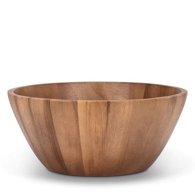 Abbott Collection 75-WOODWORK-23 Extra Large Deep Bowl, 15.75 inches D, Brown